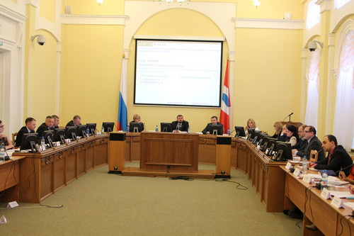 Круглый стол проходил в здании Законодательного Собрания Омской области