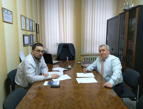 Дмитрий Гаганов и Михаил Белкин