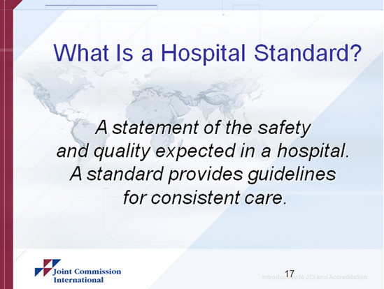 Стандарты &ndash; это руководящие принципы для осуществления медицинской деятельности