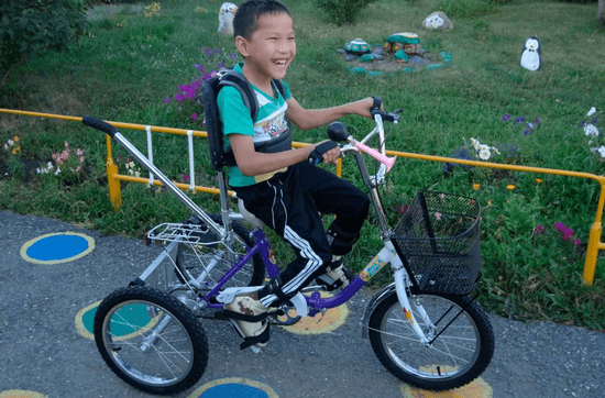 Нужен ли ребенку с ДЦП велосипед